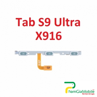 Dây Nút Nguồn Samsung Galaxy Tab S9 Ultra 5G SM-X916 Âm Lượng Power Volume Button Flex Cable